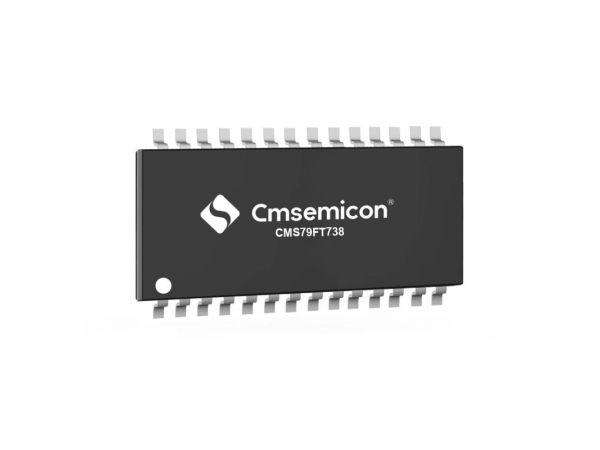 CMS79FT738 -SOP28封装 中微代理 触摸芯片MCU8位单片机